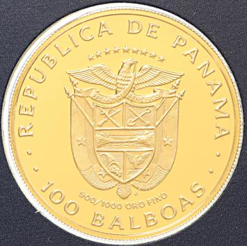 Panama 100 balboa 1977