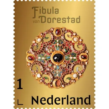 Netherlands Gold stamp Fibula of Dorestad 2025