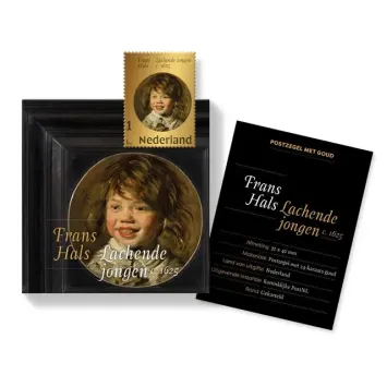 Netherlands Golden stamp Laughing boy 2025
