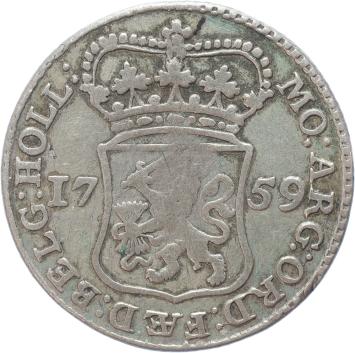 Holland Muntmeesterpenning 1759