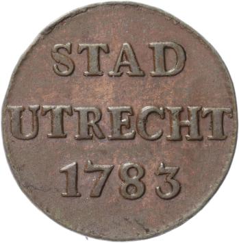 Utrecht-stad Duit 1783