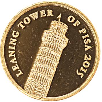 Mali 100 Francs gold 2015 Tower of Pisa proof