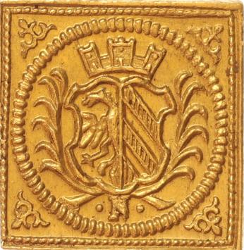 Germany 1/4 lammdukatenklippe z.j.