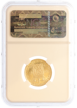 10 Gulden Gold 1839 FDC MS 64