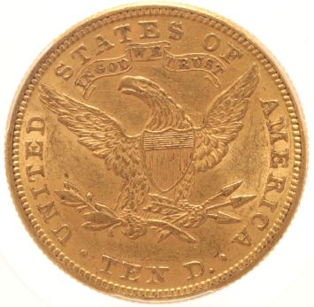 USA 10 Dollars 1882 PCGS AU58