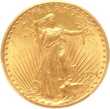 USA 20 dollars 1924 PCGS MS65