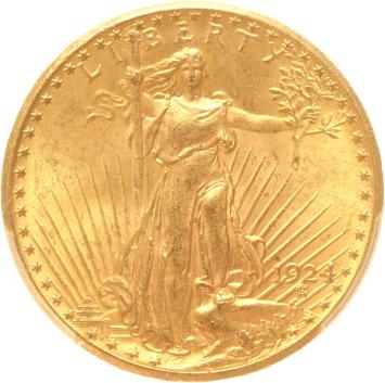 USA 20 dollars 1924 PCGS MS64+