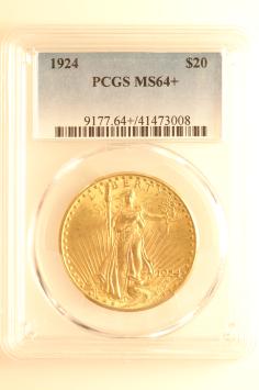 USA 20 dollars 1924 PCGS MS64+
