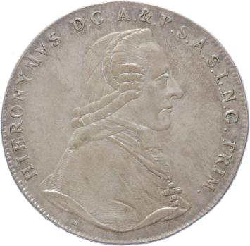 Austrian states Salzburg Thaler 1802 A silver UNC