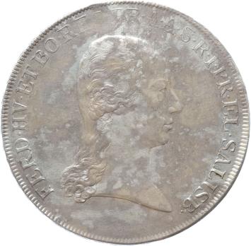 Austrian states Salzburg Thaler 1803 silver UNC