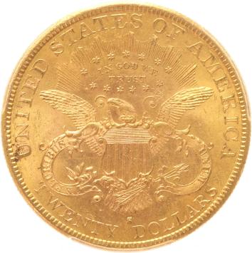 USA 20 dollars 1894s PCGS MS62
