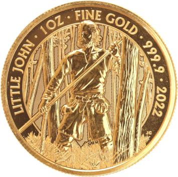 Great Britain 100 pounds gold 2022 Little John