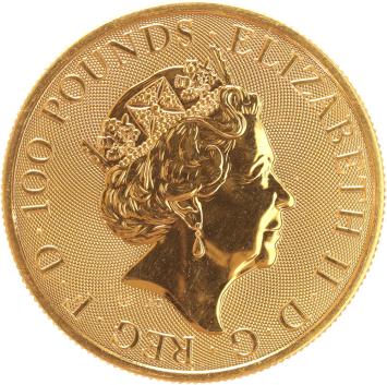 Great Britain 100 pounds gold 2023 Yale of Beaufort