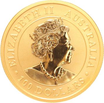 Australia 100 dollars gold 2022 Emu