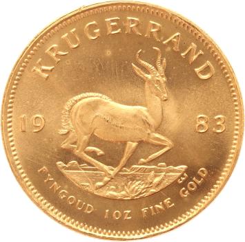 South Africa Krugerrand 1983
