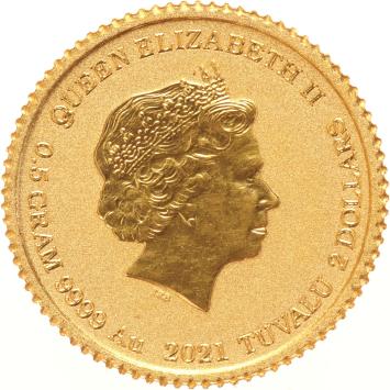 Tuvalu 2 Dollars 2021