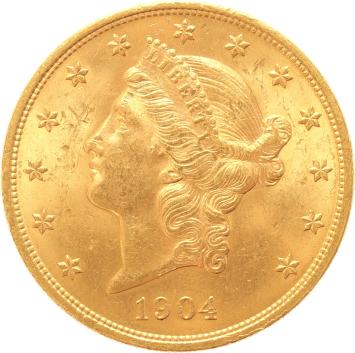 USA 20 Dollars 1904