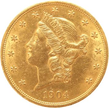 USA 20 Dollars 1904