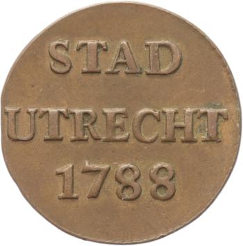 Utrecht-stad Duit 1788