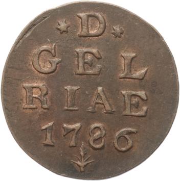 Gelderland Duit 1786