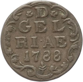 Gelderland Duit 1788