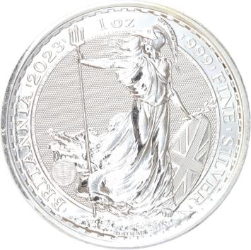 Engeland Britannia 2023 Elisabeth 1 ounce silver