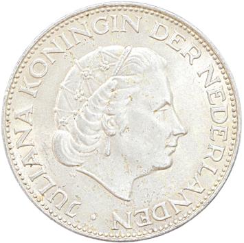 Nederland 2,5 gulden zilver Juliana