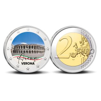 2 Euro munt kleur Arena di Verona