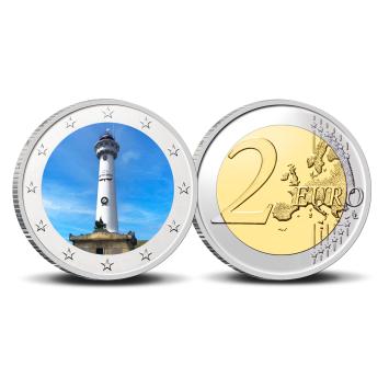 2 Euro munt kleur Egmond 'J.C.J van Speijk'
