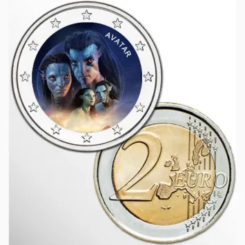 2 Euro munt kleur Avatar