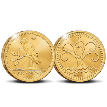 Papegaai Duit  Goud - 2 ounce