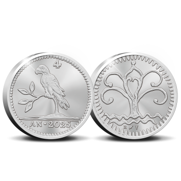 Papegaai Duit Zilver - 2 ounce