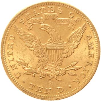 USA 10 Dollars 1898