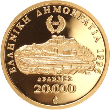 Greece 20000 drachmes 1996