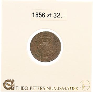 Nederlands Indië 1/2 cent 1856 zf