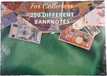 200 different banknotes world UNC