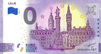 0 Euro biljet Frankrijk 2020 - Lille ANNIVERSARY