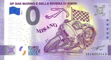 0 Euro biljet Italië 2020 - GP San Marino e Rimini PRAHA 2020