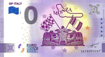 0 Euro biljet Italië 2020 - GP Italy