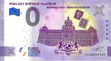 0 Euro biljet Tsjechië 2020 - Poklady Svetove Filatelie