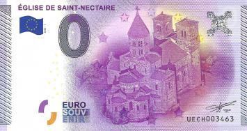 0 Euro biljet Frankrijk 2015 - Église de Saint-Nectaire