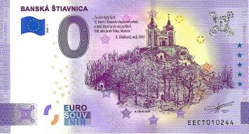 0 Euro biljet Slowakije 2020 - Banska Stiavnica
