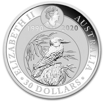 Australië Kookaburra 2020 1 kilo silver
