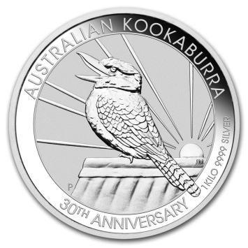Australië Kookaburra 2020 1 kilo silver