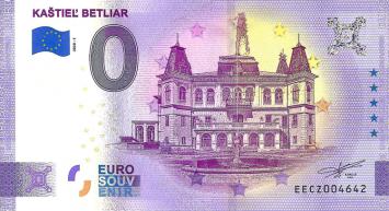 0 Euro biljet Slowakije 2020 - Kastiel Betliar
