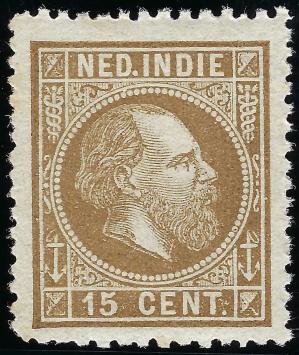 Nederlands Indië NVPH nr. 11 Koning Willem III 1870-1888 postfris
