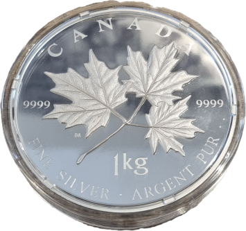 Canada Maple Leaf 2011 1 kilo silver
