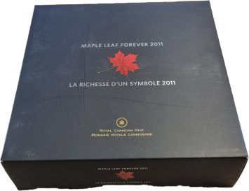 Canada Maple Leaf 2011 1 kilo silver