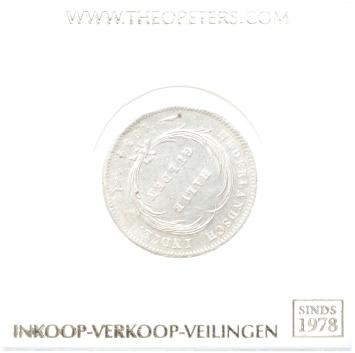 Nederlands Indië 1/2 gulden 1834/27 fdc-