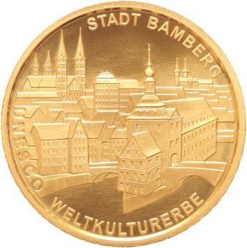 Duitsland 100 euro goud 2004A Unesco Bamberg BU